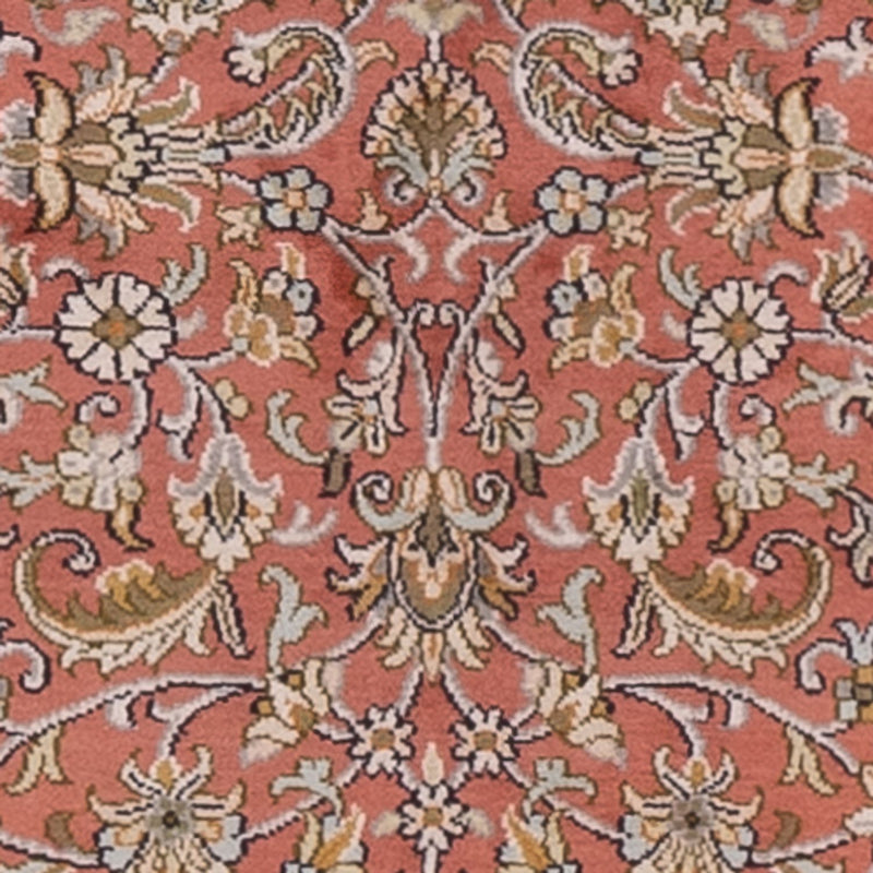 Runner Silk Rug - Kashmir Silk - 188 x 78 cm - light red