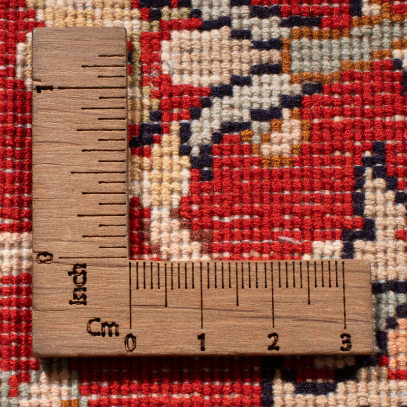 Runner Silk Rug - Kashmir Silk - 242 x 79 cm - red