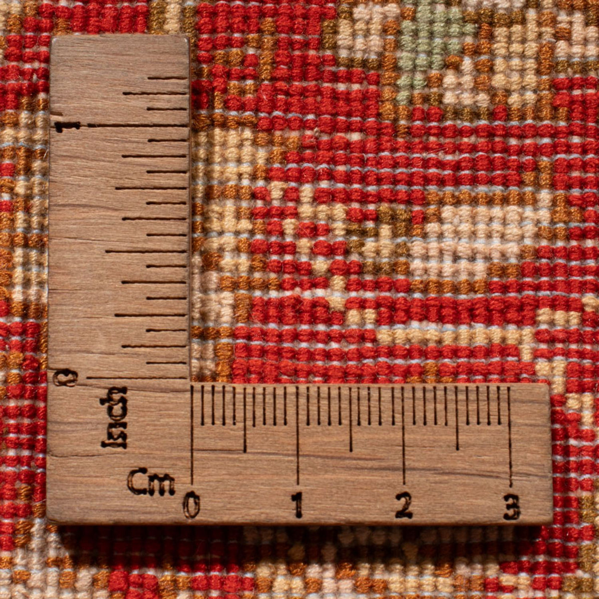 Runner Silk Rug - Kashmir Silk - 251 x 81 cm - red