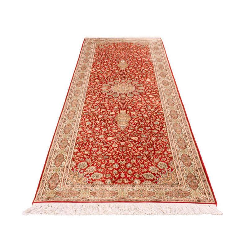 Kashmir Silk Rug 251x79cm - Oriental Rug