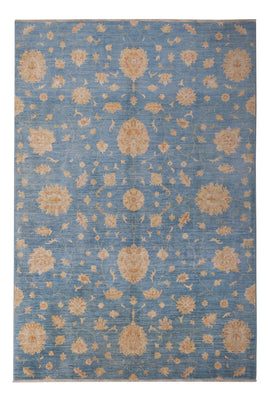 Ziegler Rug - Modern - 300 x 206 cm - blue