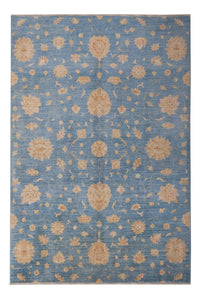 Ziegler Rug - Modern - 300 x 206 cm - blue