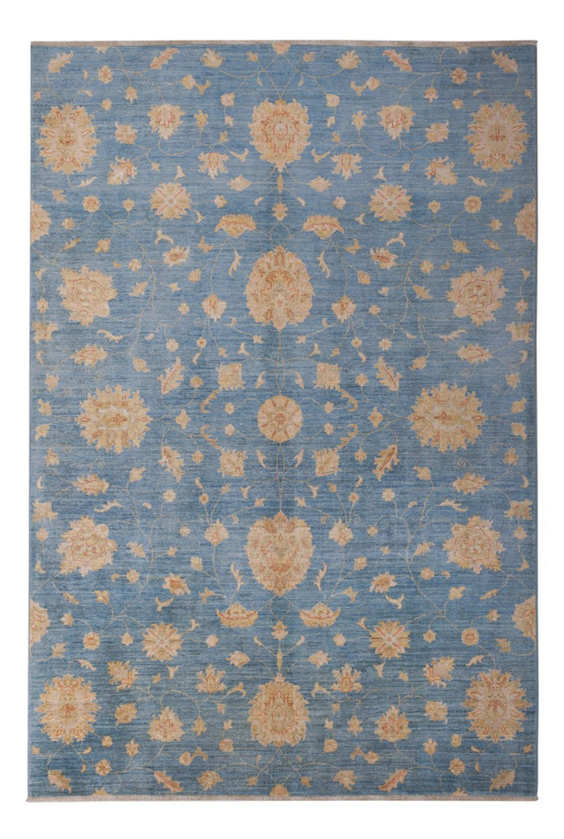 Ziegler Rug - Modern - 300 x 206 cm - blue