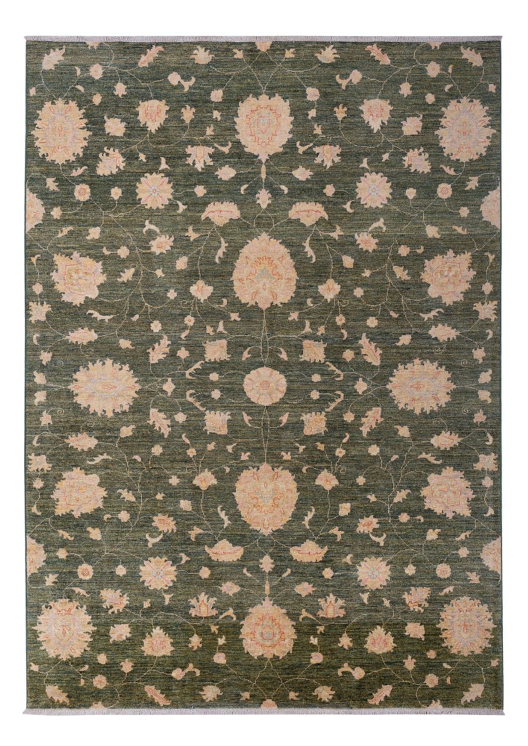 Ziegler Rug - Modern - 294 x 205 cm - dark green