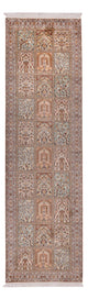Kashmir Silk Rug 287x80cm - Oriental Rug