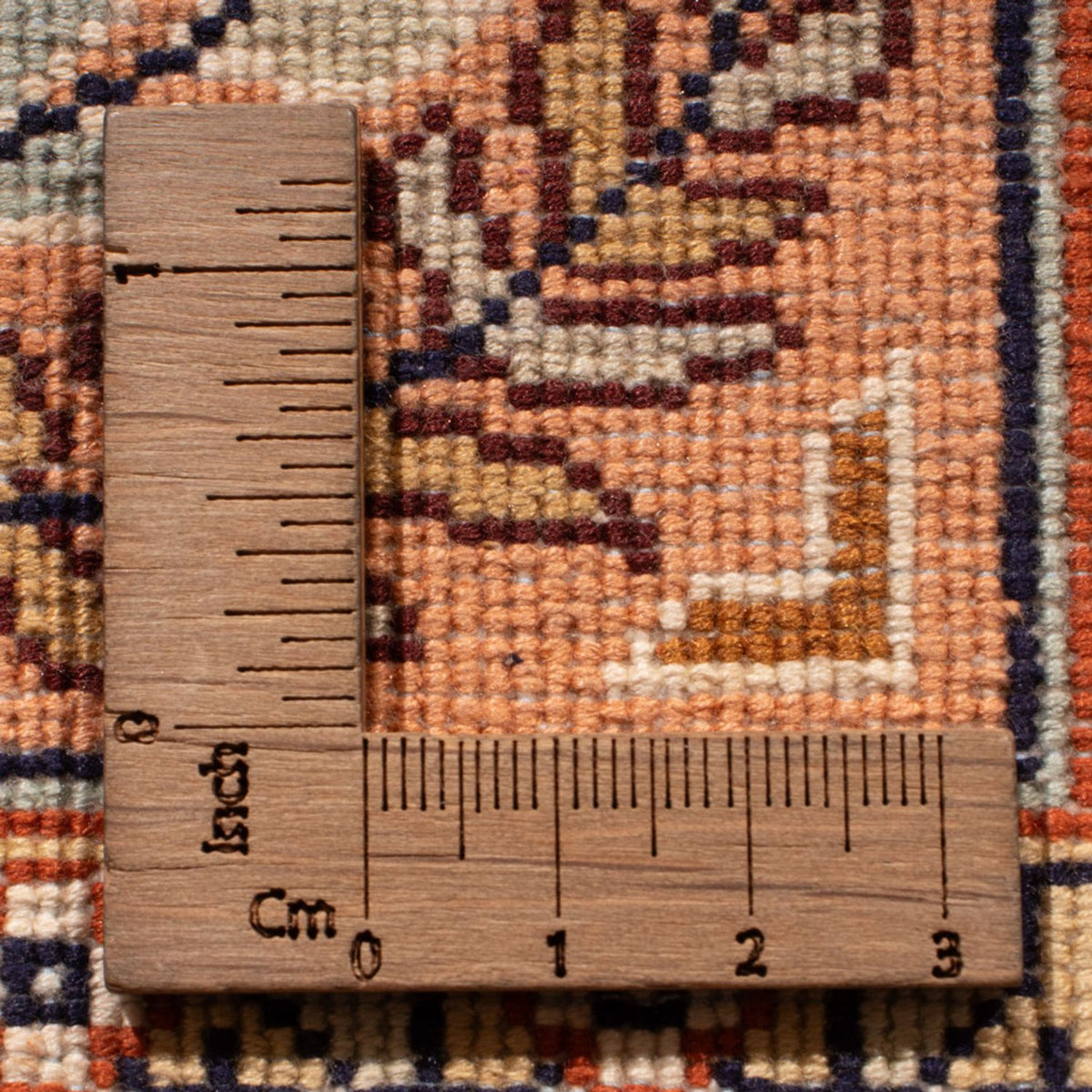 Runner Silk Rug - Kashmir Silk - 287 x 80 cm - dark beige