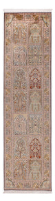 Kashmir Silk Rug 296x78cm - Oriental Rug