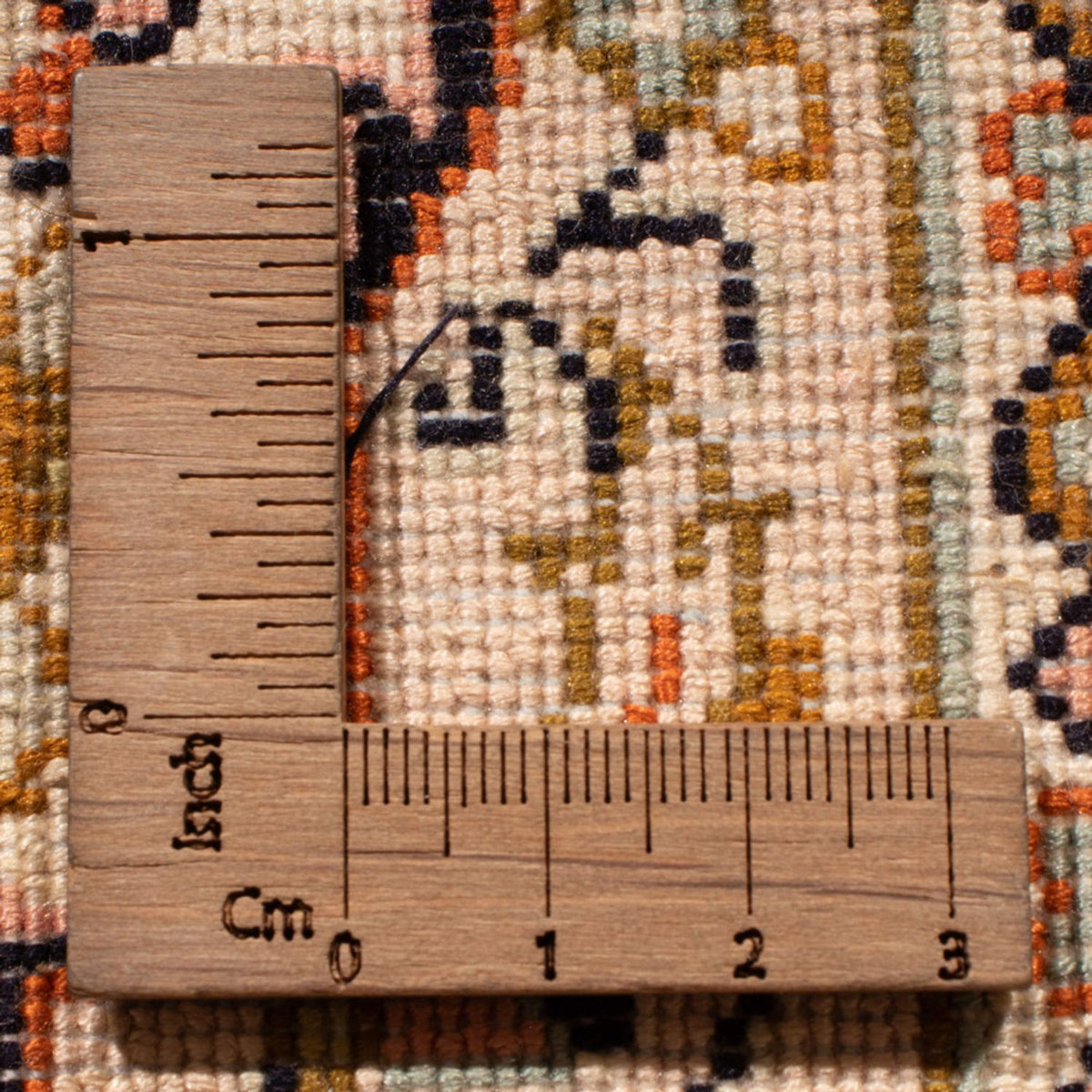 Runner Silk Rug - Kashmir Silk - 310 x 81 cm - dark beige