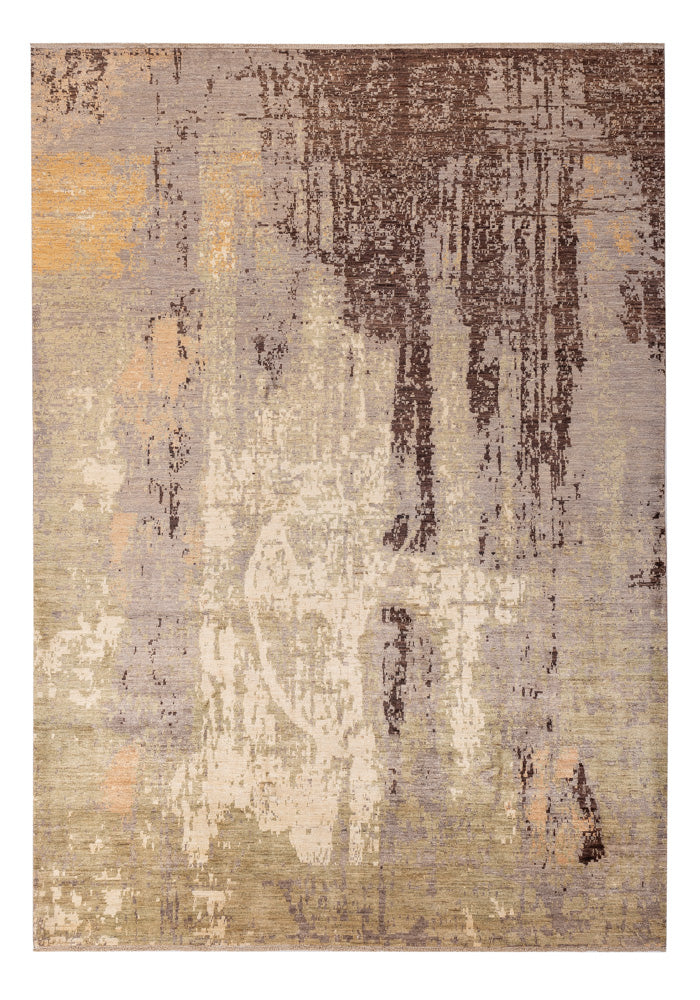 Designer Rug - 300 x 209 cm - silver