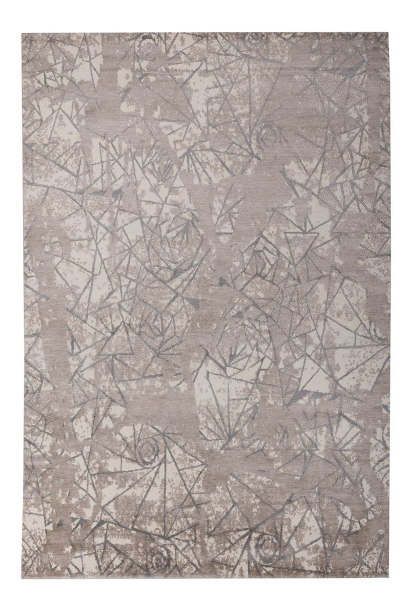 Designer Rug - 301 x 204 cm - silver