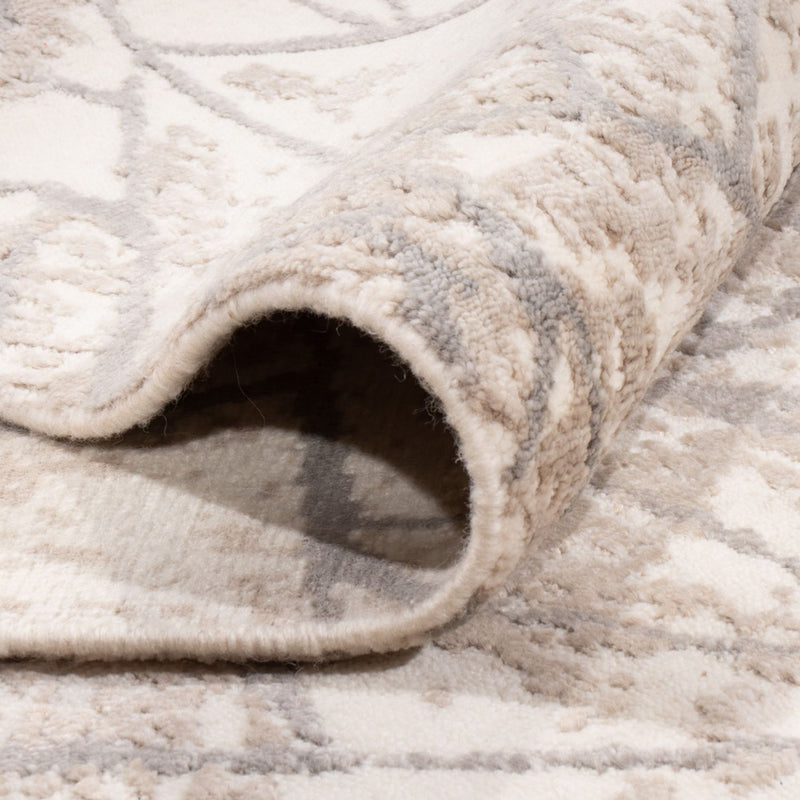 Designer Rug - 301 x 204 cm - silver