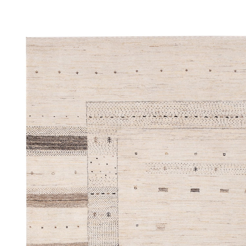 Gabbeh Rug - Loribaft Indus - 300 x 206 cm - cream