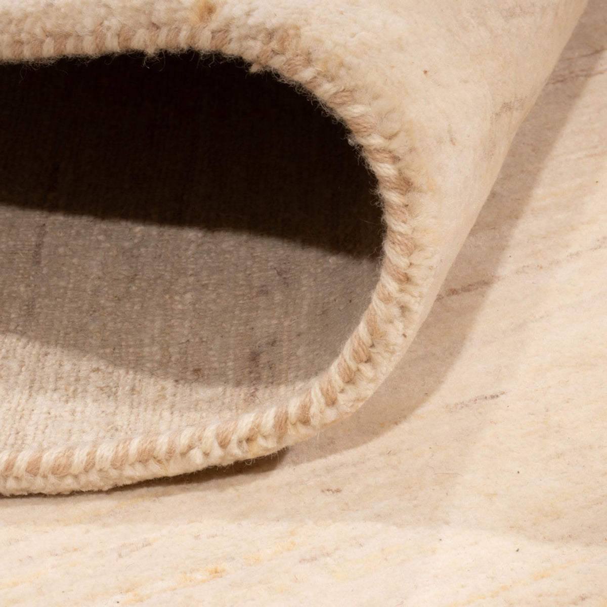 Gabbeh Rug - Loribaft Indus - 254 x 195 cm - cream