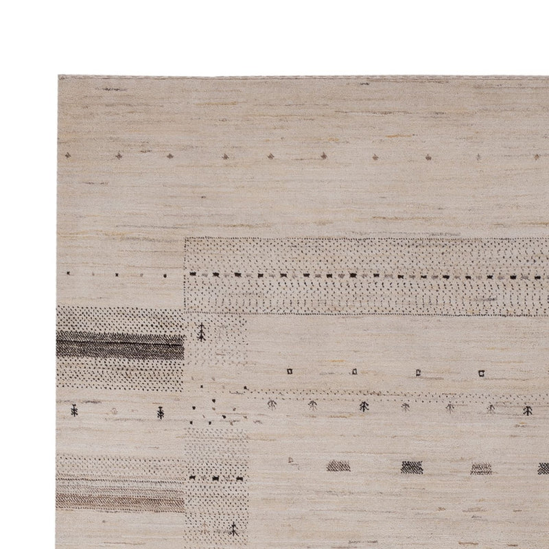 Gabbeh Rug - Loribaft Indus - 295 x 202 cm - cream