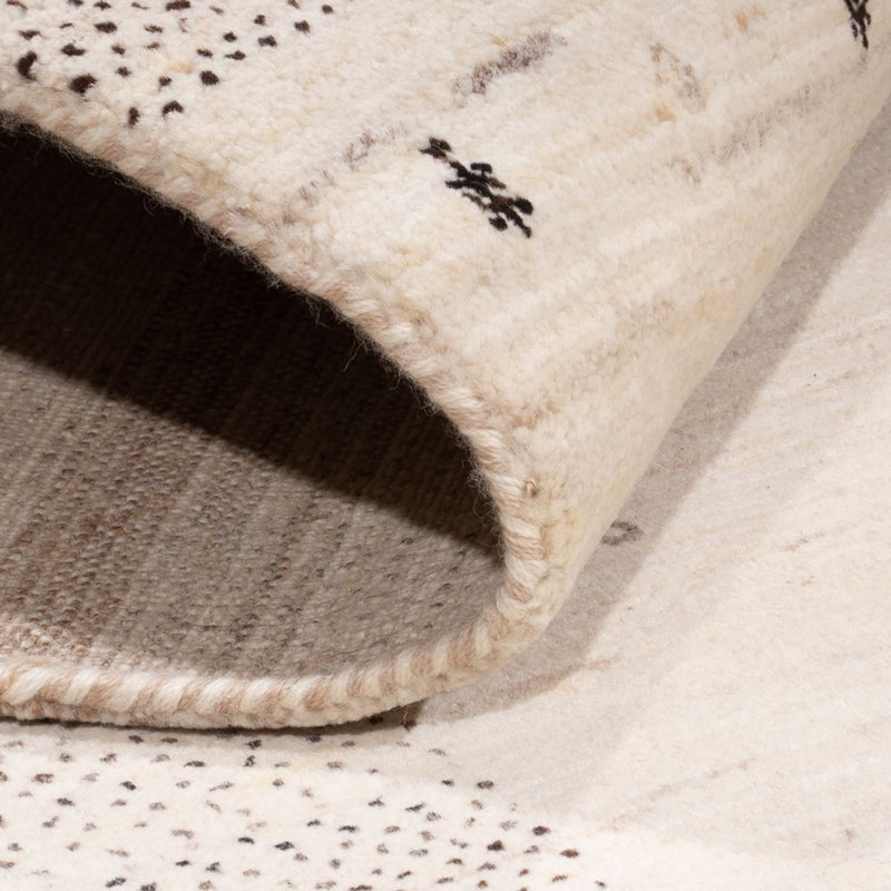 Gabbeh Rug - Loribaft Indus - 295 x 202 cm - cream