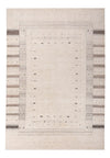 Indo Loribaft Rug 202x302cm - Wool Rug - Rectangle / Cream / 202 x 302 cm Rectangle