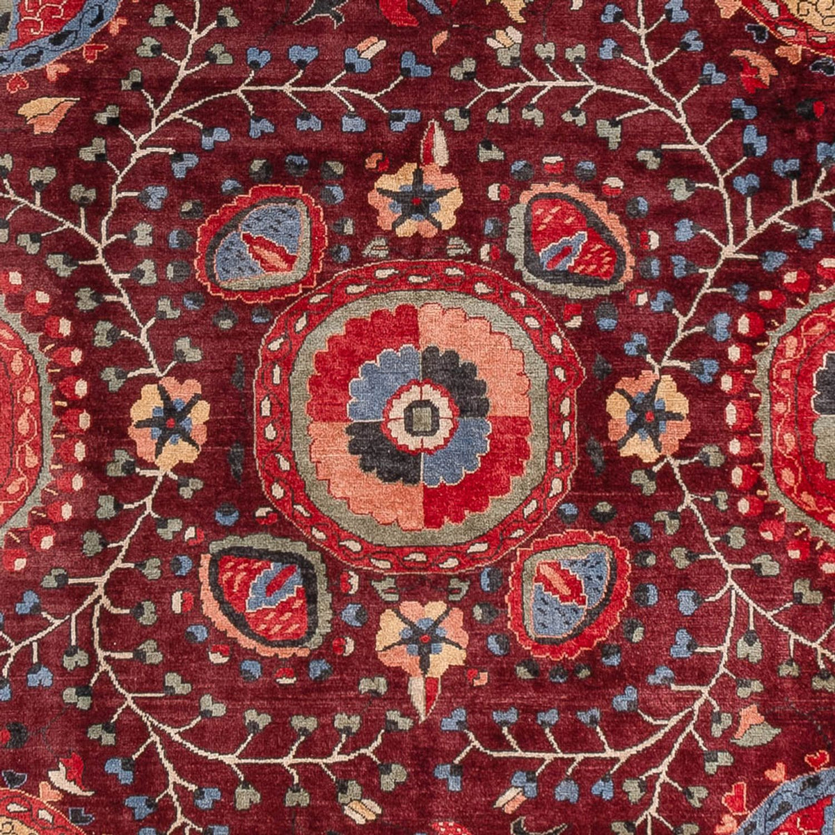 Designer Rug - 309 x 251 cm - wine red