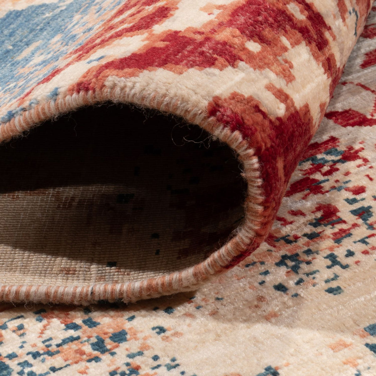 Designer Rug - 276 x 206 cm - multicolored