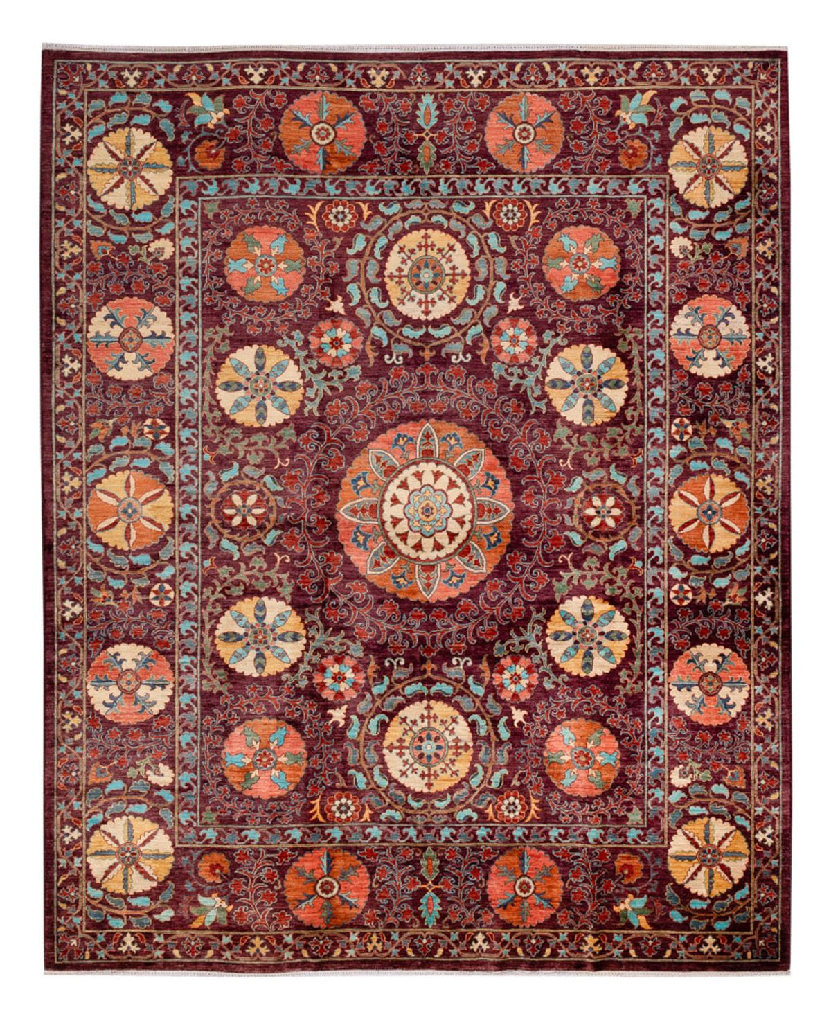 Ziegler Rug - Ariana - 251 x 202 cm - wine red