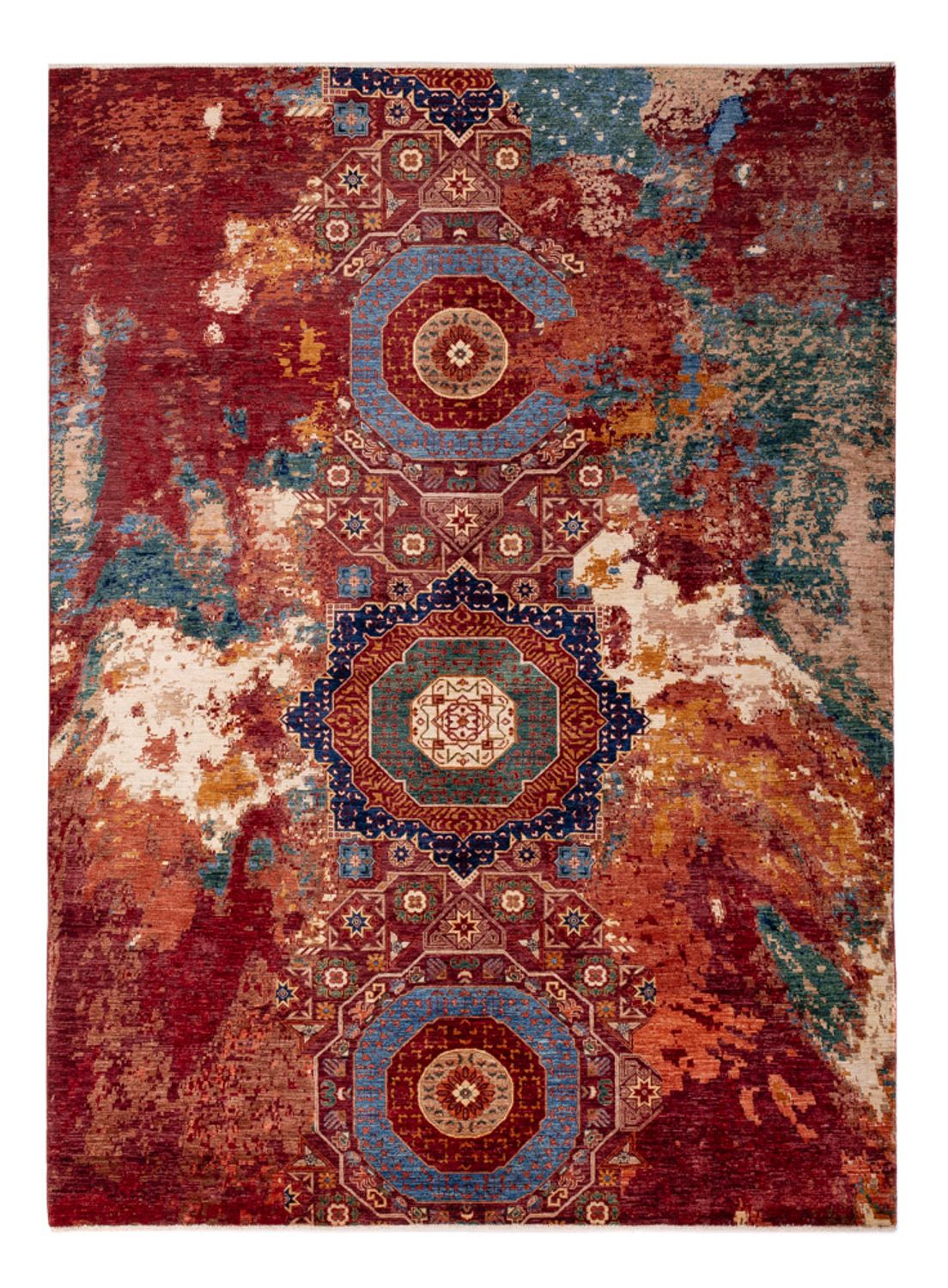 Designer Rug - 297 x 211 cm - multicolored