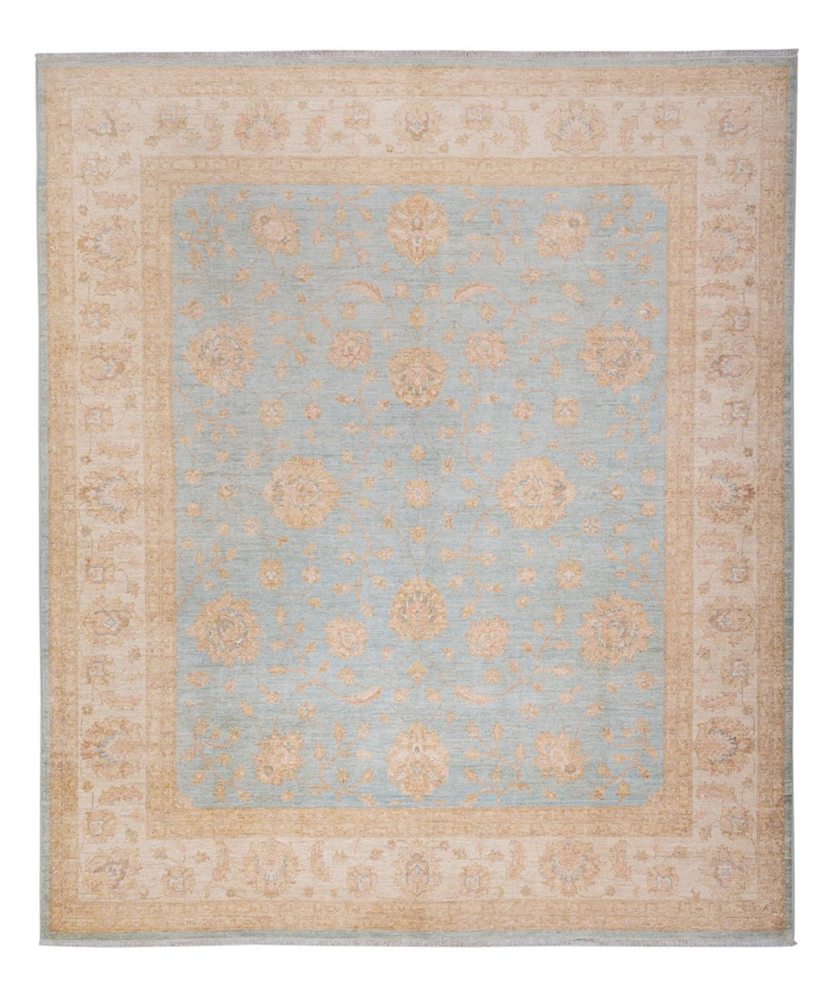 Ziegler Rug - 298 x 254 cm - turquoise