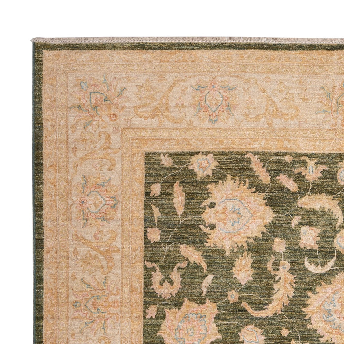 Ziegler Rug - 299 x 247 cm - green