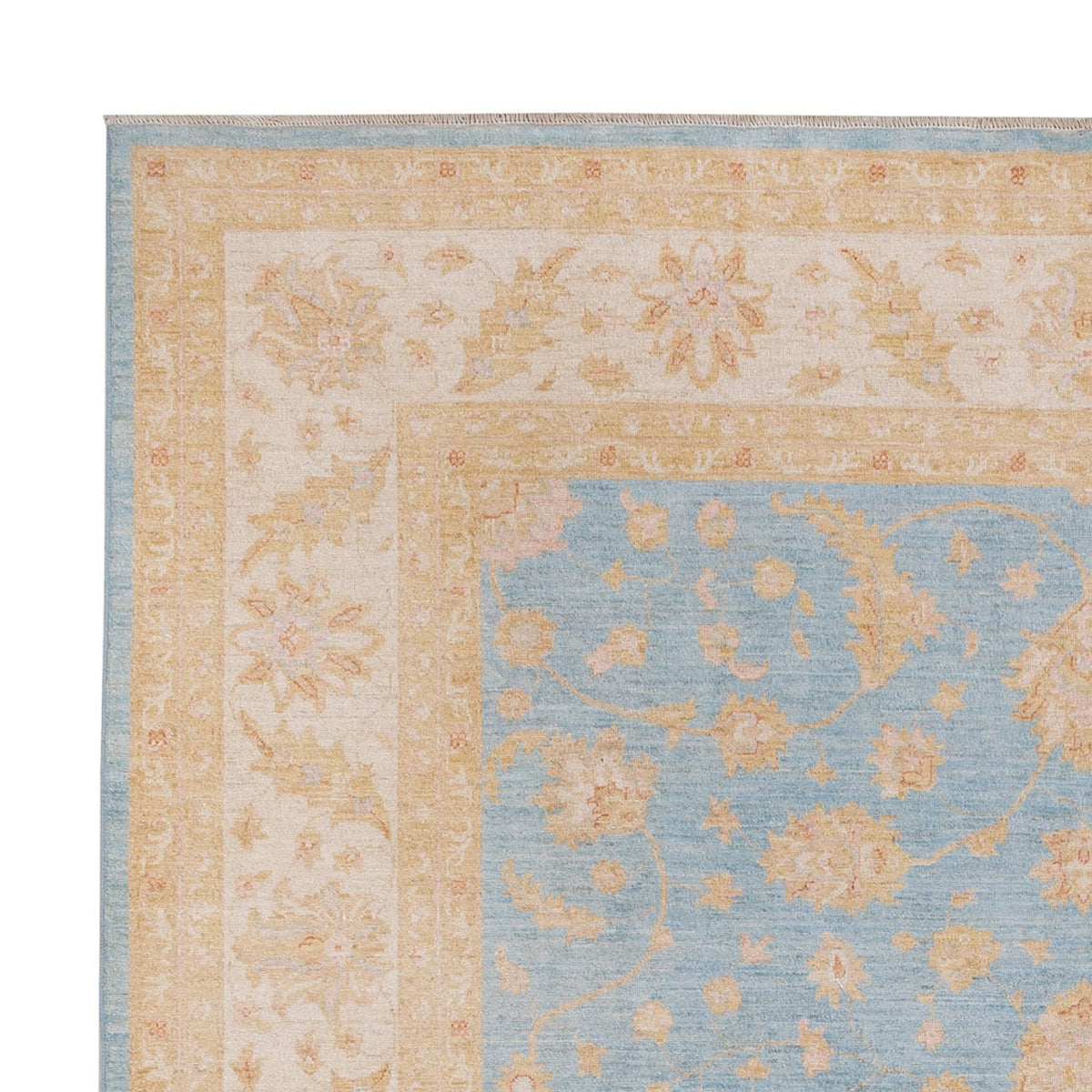 Ziegler Rug - 302 x 258 cm - light blue