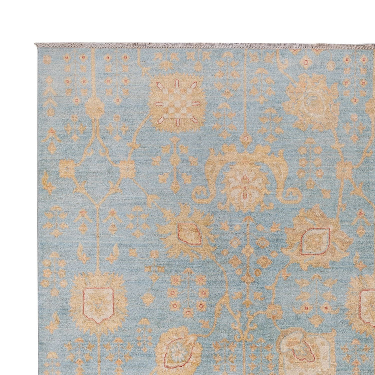 Ziegler Rug - 299 x 253 cm - light blue