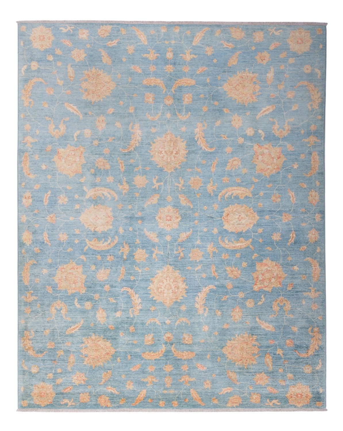 Ziegler Rug - Modern - 309 x 252 cm - light blue