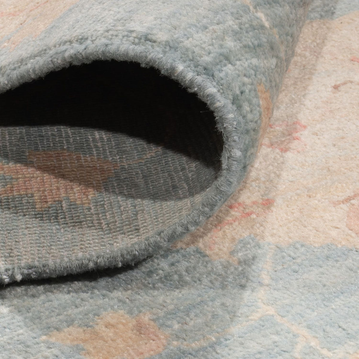 Ziegler Rug - Modern - 309 x 252 cm - light blue