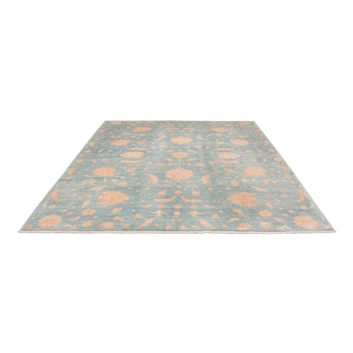 Ziegler Rug - Modern - 309 x 252 cm - light blue