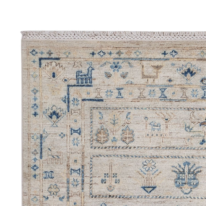 Designer Rug - 185 x 121 cm - silver