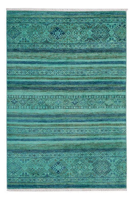 Ziegler Rug - Modern - Vintage/Overdyed - 177 x 118 cm - turquoise