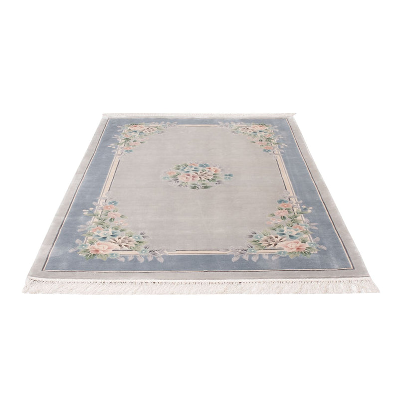 Silk Rug - Chinese Silk - 185 x 123 cm - grey