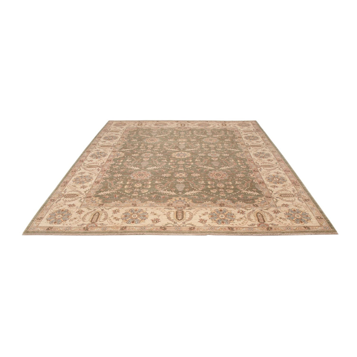 Ziegler Rug - 309 x 248 cm - olive green