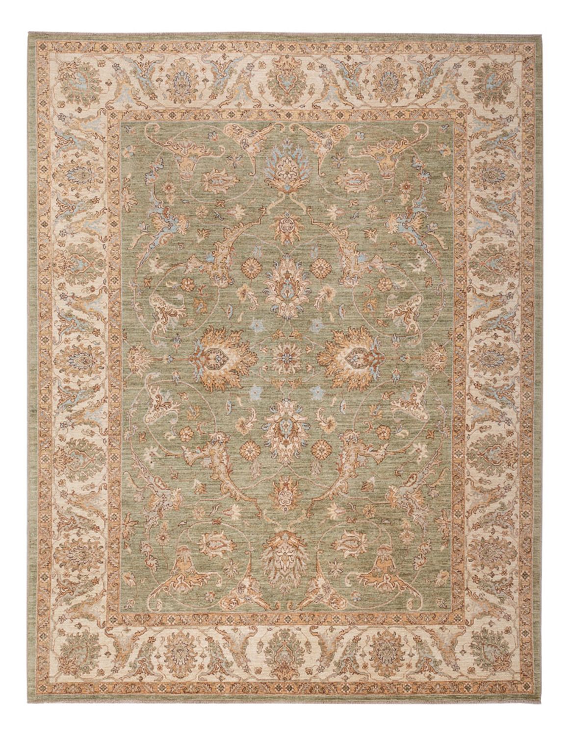 Ziegler Rug - 306 x 246 cm - olive green