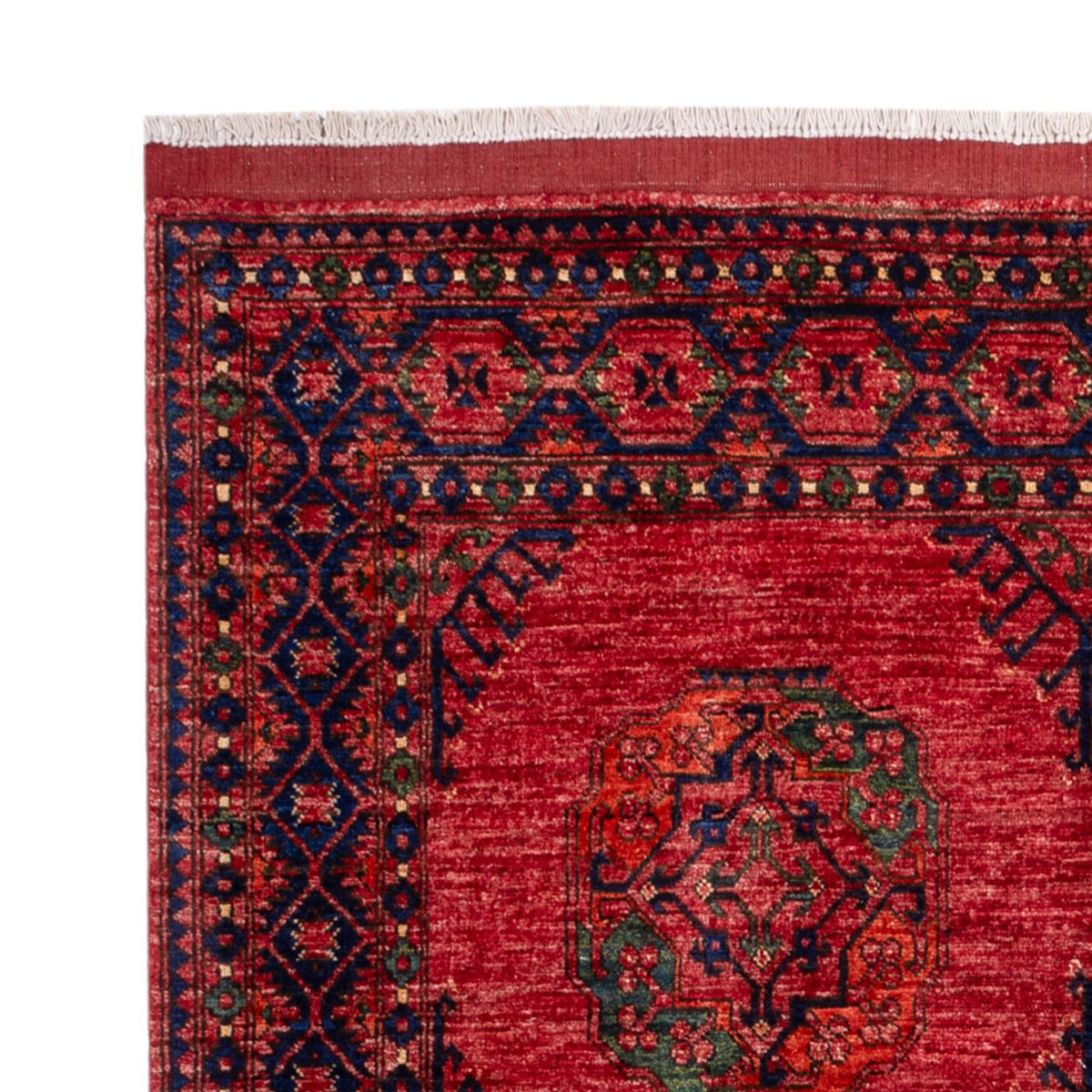 Afghan Rug - Kunduz - 234 x 172 cm - red