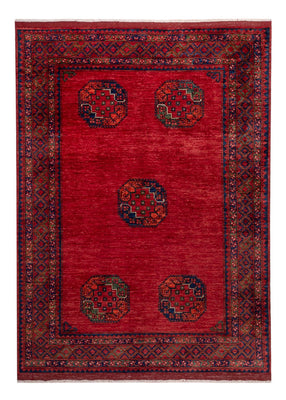 Afghan Rug - Kunduz - 236 x 172 cm - red