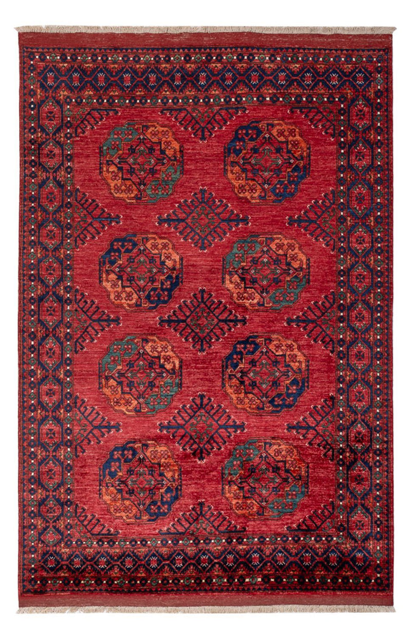Afghan Rug - Kunduz - 250 x 174 cm - red