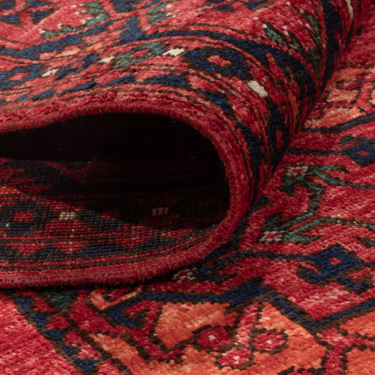 Afghan Rug - Kunduz - 250 x 174 cm - red
