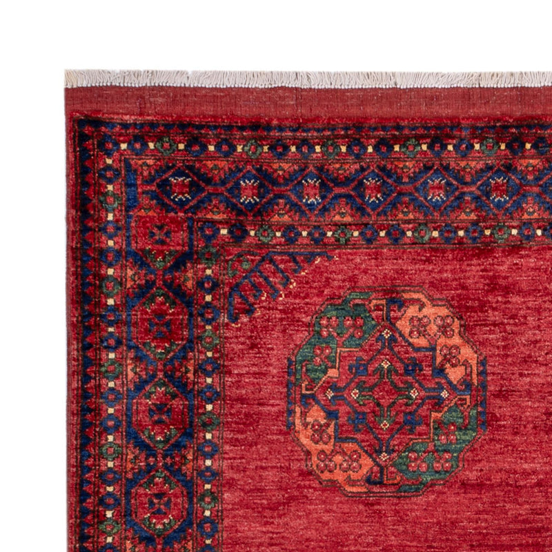 Afghan Rug - Kunduz - 239 x 177 cm - red