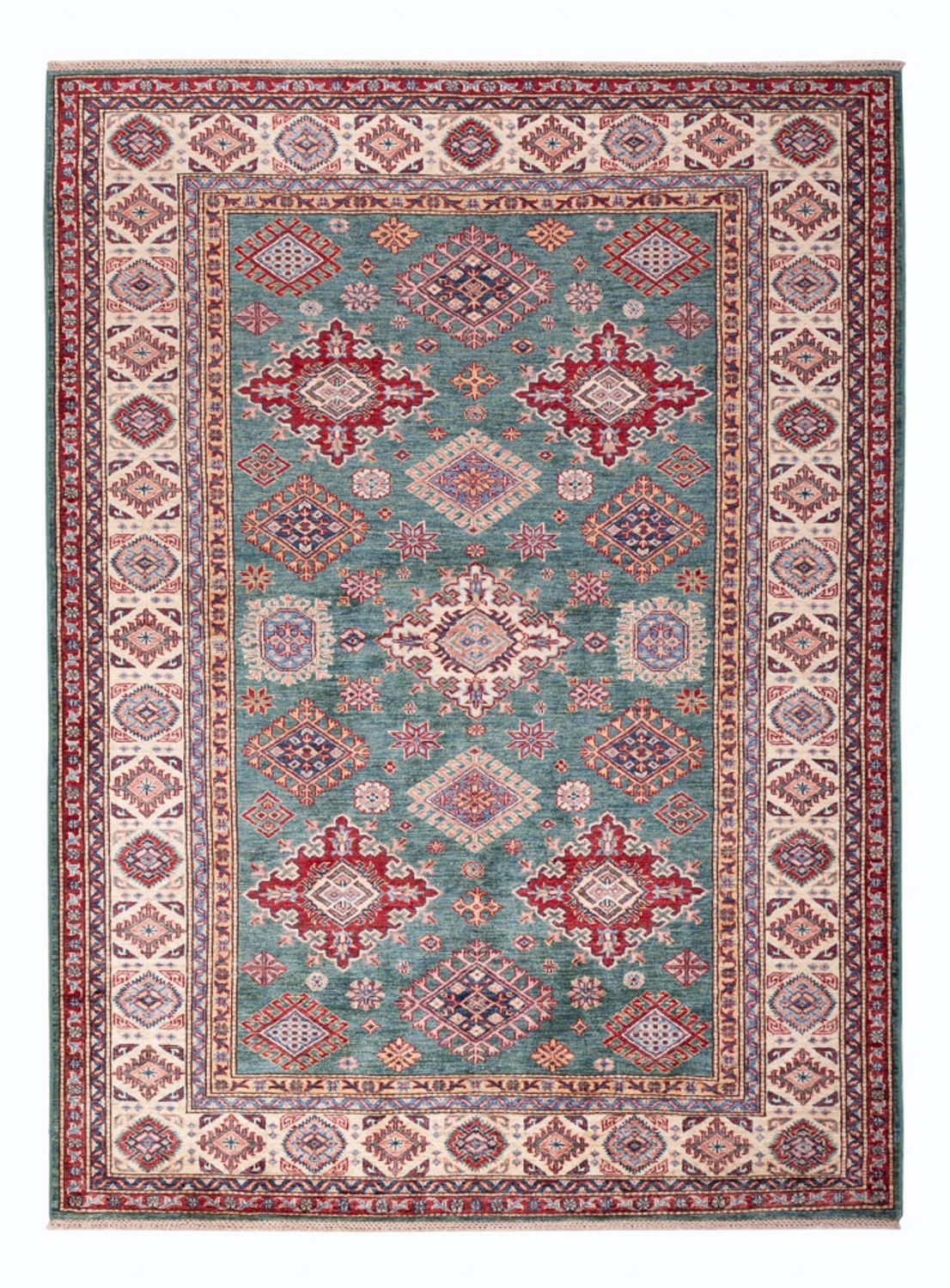Ziegler Rug - Kazak - 241 x 176 cm - green