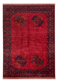 Afghan Rug - Kunduz - 244 x 177 cm - red