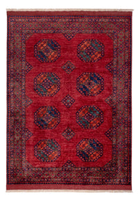 Afghan Rug - Kunduz - 243 x 177 cm - red