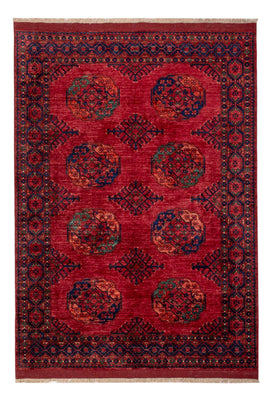 Afghan Rug - Kunduz - 241 x 174 cm - red