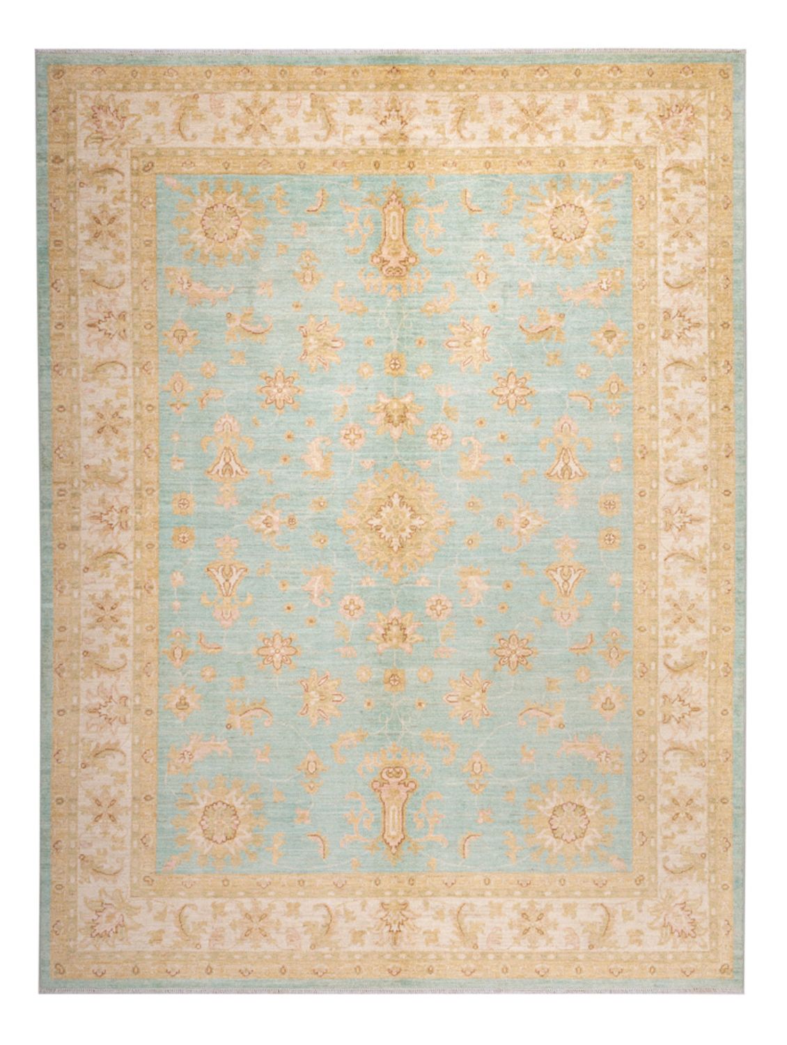 Ziegler Rug - 287 x 211 cm - turquoise
