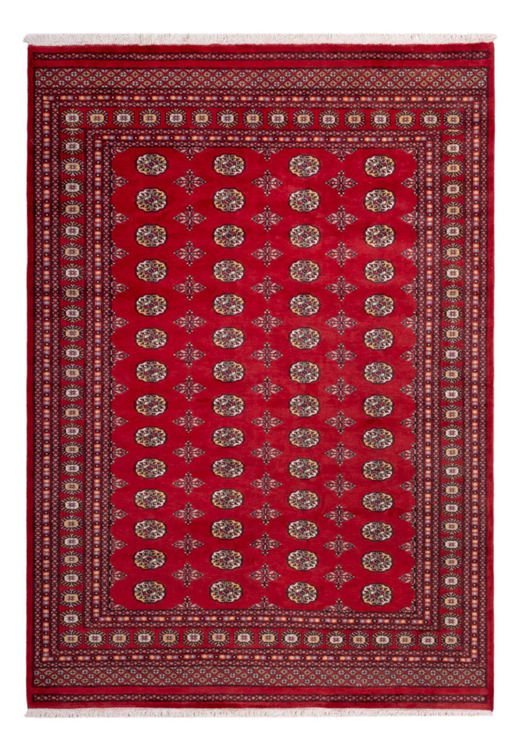 Afghan Rug - Bukhara - 292 x 206 cm - red