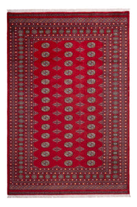 Afghan Rug - Bukhara - 302 x 200 cm - red