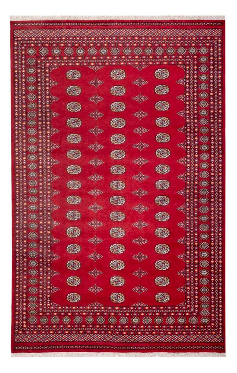 Afghan Rug - Bukhara - 316 x 203 cm - red