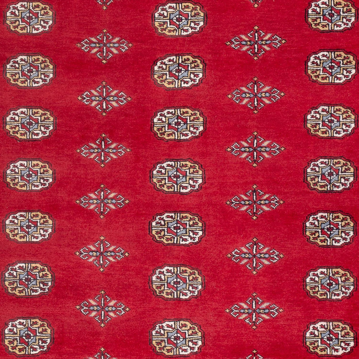 Afghan Rug - Bukhara - 316 x 203 cm - red